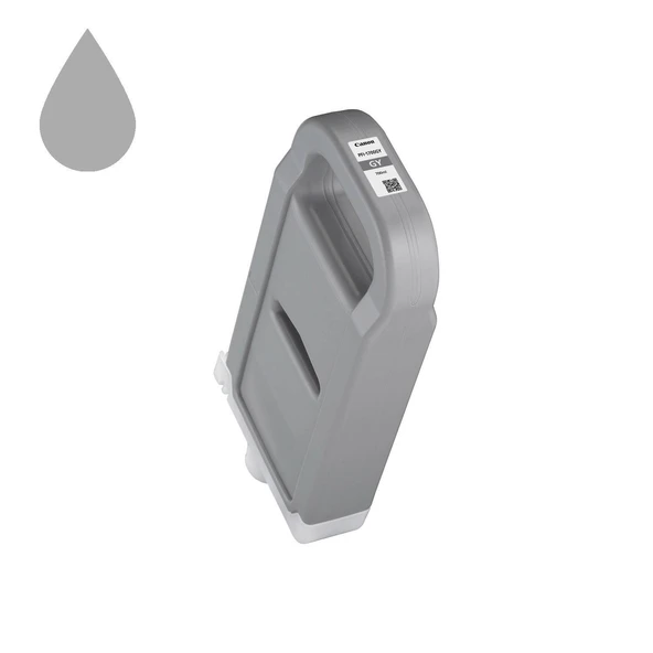 Feyza Bilişim Canon PFI-1700 GY (Gray) Gri Plotter Orijinal Mürekkep Kartuş 700 ml. (0781C001) - 2