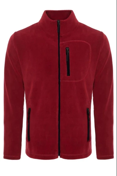 Genıus Store Erkek Polar Tam Fermuarlı 3 Cepli Outdoor Polar Ceket Tactical Flecee POLAR-GNS - 9