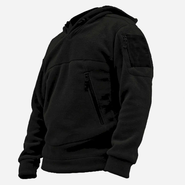 Store Erkek Polar Outdoor Kapşonlu Kombat Tactical Cepli Polar - 9