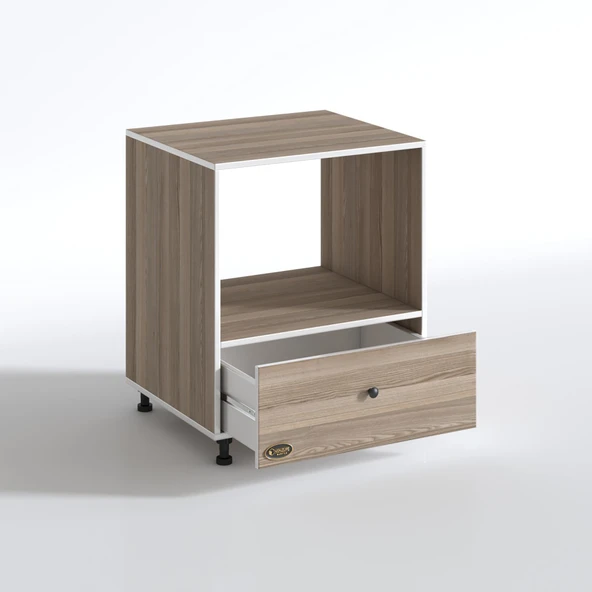 Kenzlife ocak dolabı nevresel crd 85*70*60 XLARGE çekmeceli hazır mutfak klasik setüstü ocak için sabit tabla - Resim 3