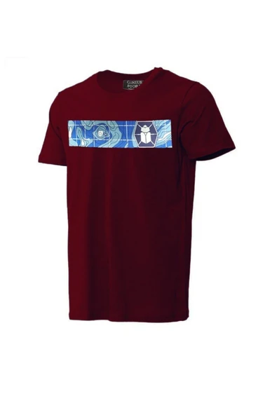 Store Unisex Baskılı Tişört Outdoor Normal Kalıp Spor Tshirt - 8