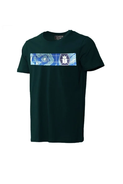 Store Unisex Baskılı Tişört Outdoor Normal Kalıp Spor Tshirt - 9