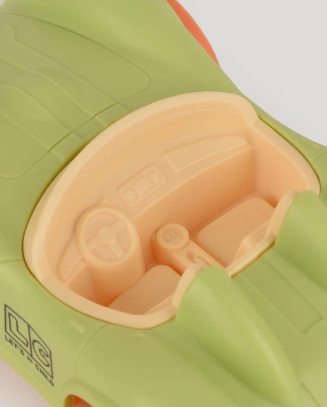 Yarış Arabam Yeşil - Resim 4