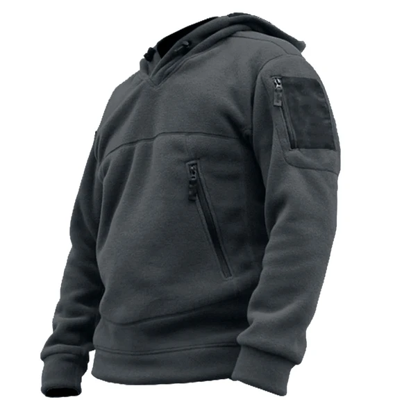 Store Erkek Polar Outdoor Kapşonlu Kombat Tactical Cepli Polar - 10