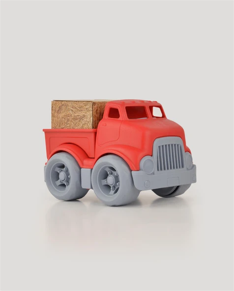 Oyuncak Kırmızı Minik Pikap - Resim 2