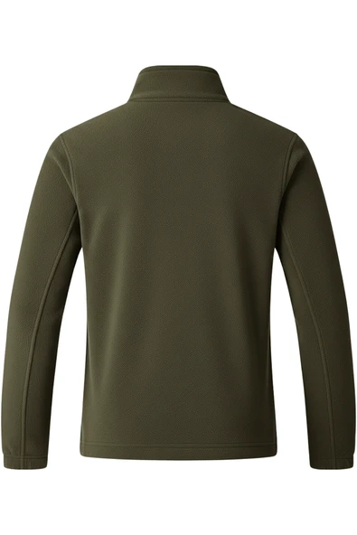 Unisex Polar Tam Fermuarlı Outdoor Polar Ceket Tactical Polar Kadın-erkek Polar Renkli-tam - Resim 2