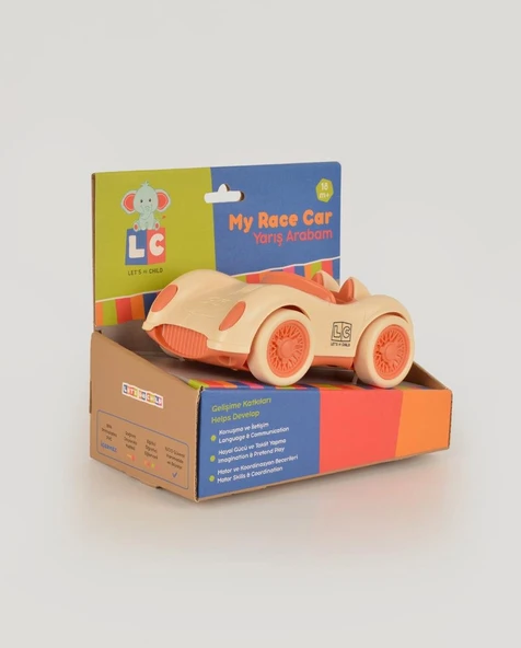 Yarış Arabam Bej - Resim 5