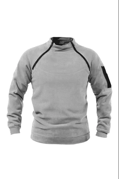 Store Erkek Polar Outdoor Fermuarlı Kombat Tactical Cepli Polar - 3