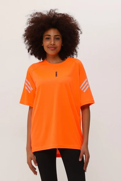 Store Kadın Spor Tişört Baskılı Fitness, Antrenman Fit - 12