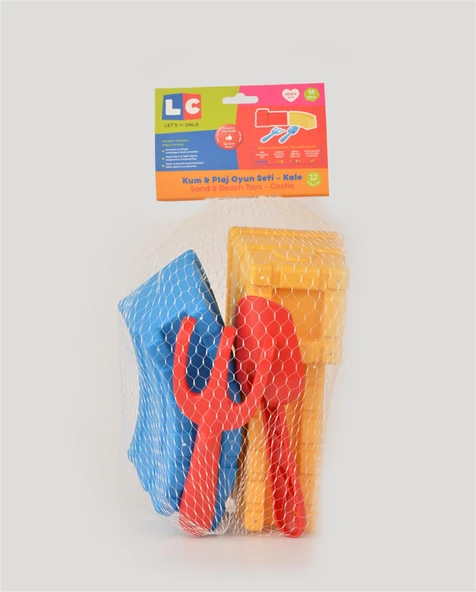 LC Sarı Mavi Kale ve Kürek Seti - 5