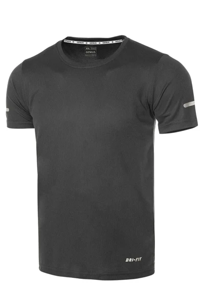 Erkek Nem Emici Hızlı Kuruma Atletik Teknik Performans Spor T-shirt DRIFIT-KISAKOL - 11