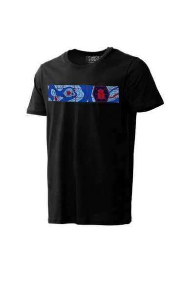 Store Unisex Baskılı Tişört Outdoor Normal Kalıp Spor Tshirt - 1