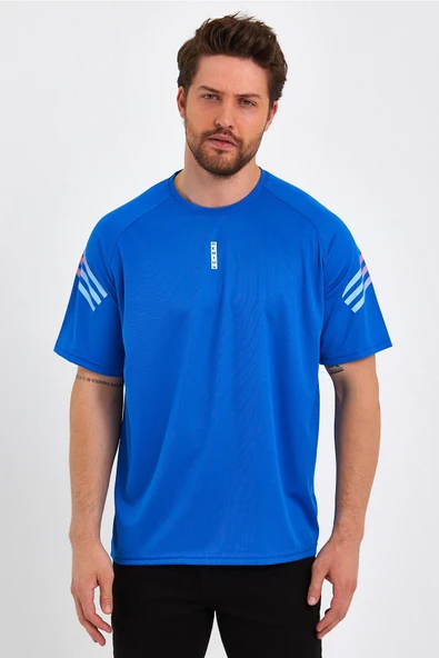 Store Erkek Spor Tişört Baskılı Fitness, Antrenman Fit T-shirt - 10