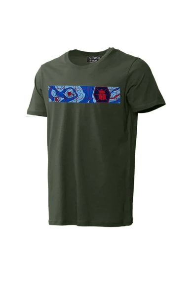 Store Unisex Baskılı Tişört Outdoor Normal Kalıp Spor Tshirt - 5