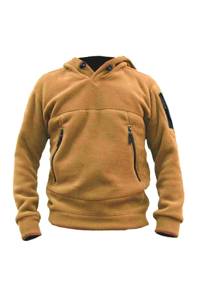 Store Erkek Polar Outdoor Kapşonlu Kombat Tactical Cepli Polar - 2