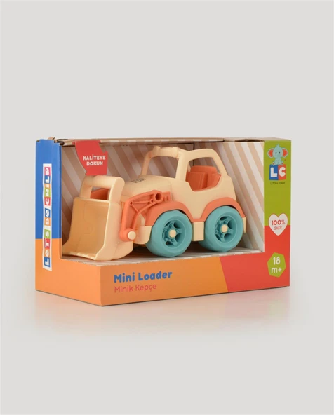 Oyuncak Bej Minik Kepçe - Resim 7