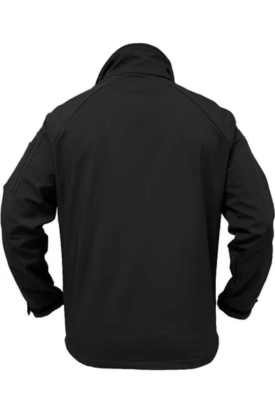 Store Erkek Softshell Spor Mont Içi Polarlı Su Ve Rüzgar Geçirmez Cepli Outdoor Combat Mont - 3