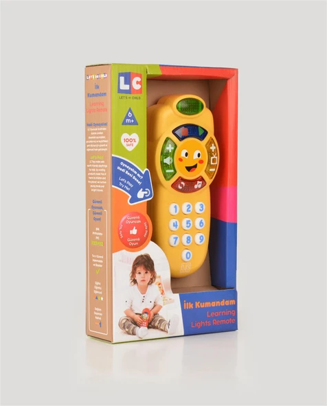 Eğitici Oyuncak Sarı İlk Kumandam - Resim 6