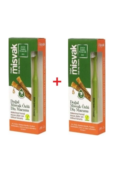 Eyüp Sabri Tuncer Doğal Misvak Özlü 75 ml Diş Macunu x 2 Adet ürün görseli