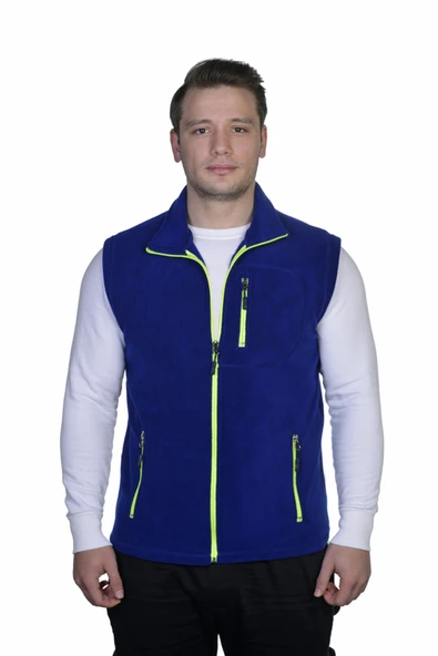 Store Erkek Polar Yelek Tam Femuarlı Outdoor Spor Yelek 3 Cepli 8 Renk - 11