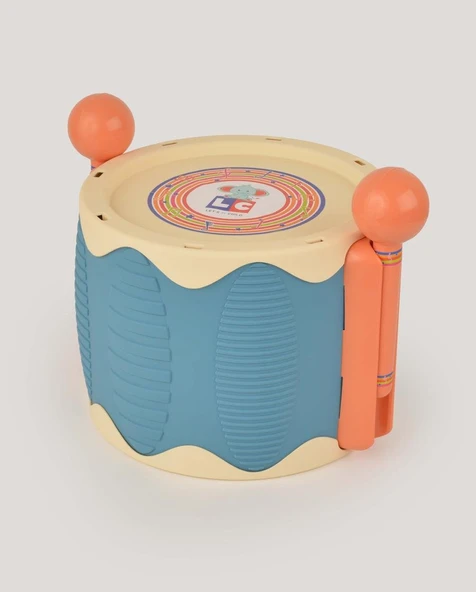 Mavi Eğlenceli Davul - Resim 4