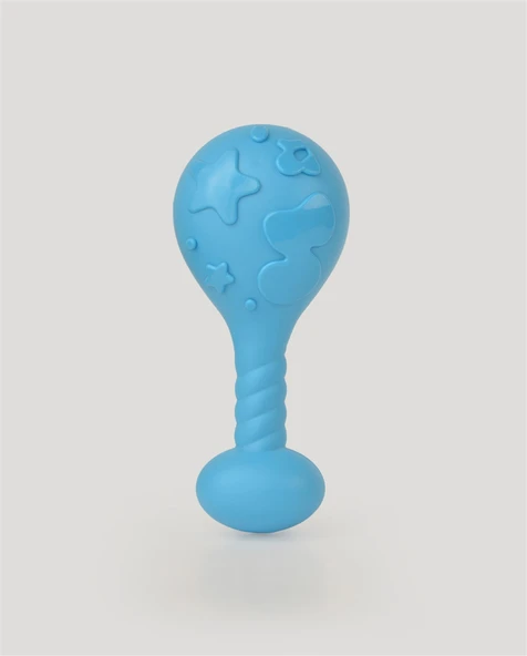 Mavi Marakas Çıngırak ürün görseli