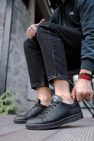 CH977 CST Tennis Erkek Ayakkabı SIYAH - Resim 2