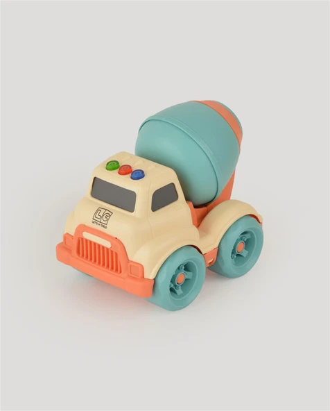 Bej Sesli Ve Işıklı Minik Mikser - Resim 4