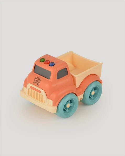 Somon Sesli ve Işıklı Minik Pikap - 6