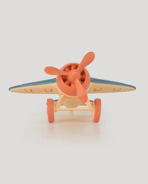 Mavi Bej Pırpır Uçak - Resim 4