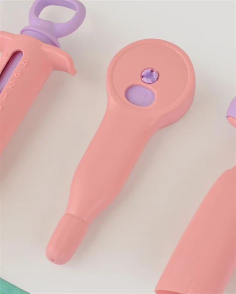 Pembe Doktor Seti ve Çocuk Kostümü - Resim 4
