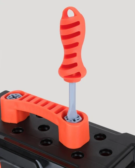 Çocuk Çantalı Tamir Seti Siyah - Resim 12