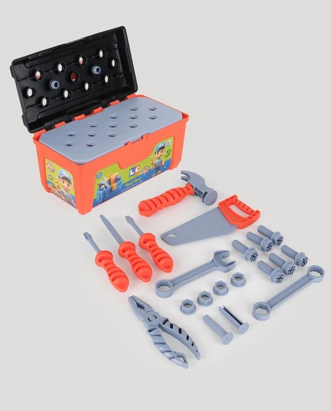 Çocuk Çantalı Tamir Seti Siyah - Resim 9