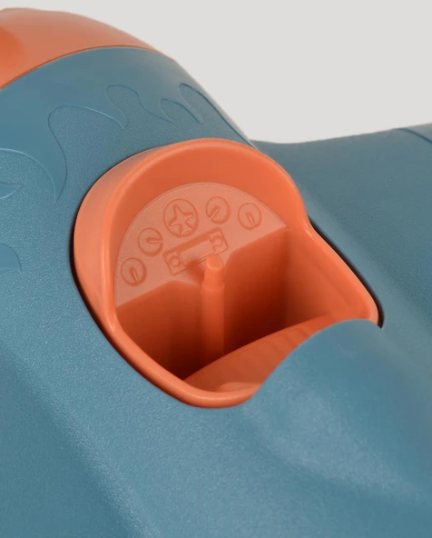 Mavi Bej Pırpır Uçak - Resim 6