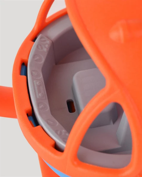 Büyük Helikopter Turuncu-Mavi - Resim 7