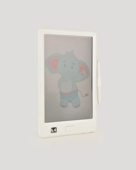 10 inch Şeffaf D Dijital 4 Adet Çizim Kartlı Tablet- Beyaz - 7