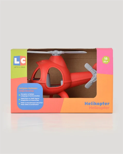 LC Büyük Helikopter Kırmızı - 8
