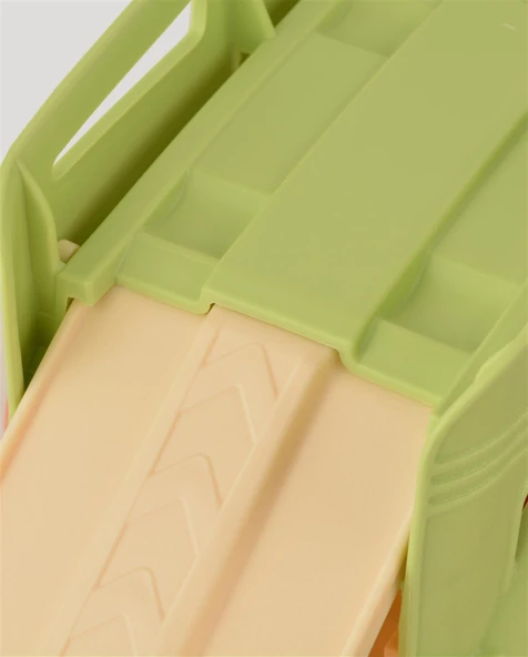 Yeşil Sesli ve Işıklı Taşıyıcı Tır - Resim 5