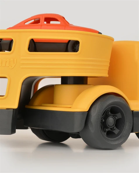 Oyuncak Sarı Taşıyıcı Tır - Resim 6