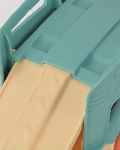 Turkuaz Sesli ve Işıklı Taşıyıcı Tır - Resim 7