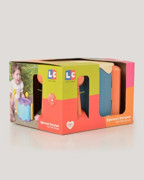 Mavi Eğlenceli Davul - Resim 6