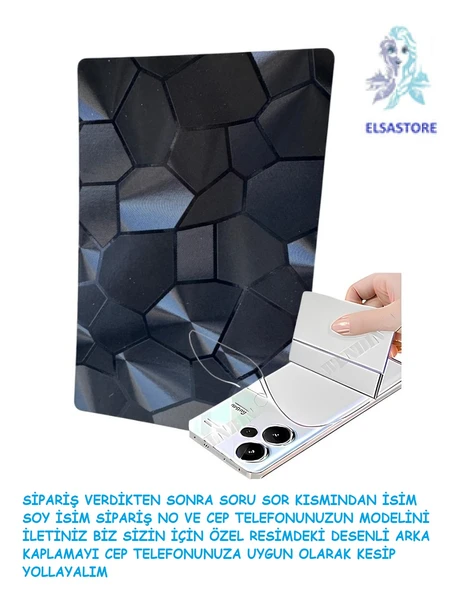Huawei Desenli Arka Kaplama desen kod6