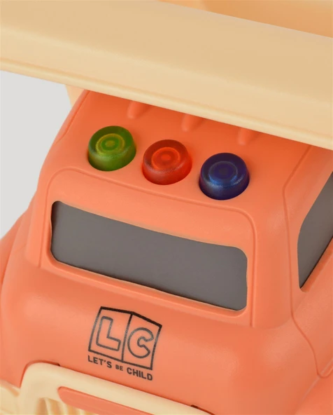 Somon Sesli ve Işıklı Minik Kamyon - Resim 2