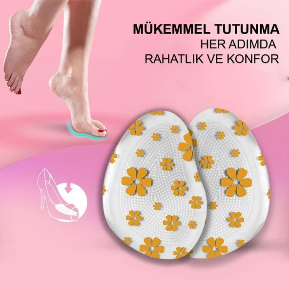MG13 - Anti-slip | Ayakkabı Daraltma, Topuklu Ayakkabı Kayma Önleyici, Yapışkanlı Jel Ped - 3