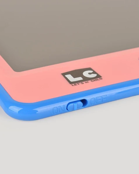 10 inch Şeffaf D Dijital 4 Adet Çizim Kartlı Tablet- Pembe - Resim 7