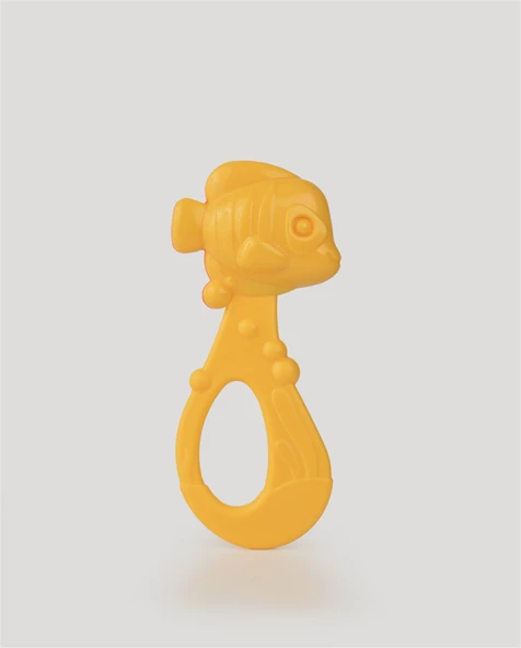 Çift Renkli Balık Çıngırak Sarı - Resim 5