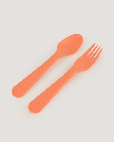 Kaşık & Çatal Seti Peach - Resim 5