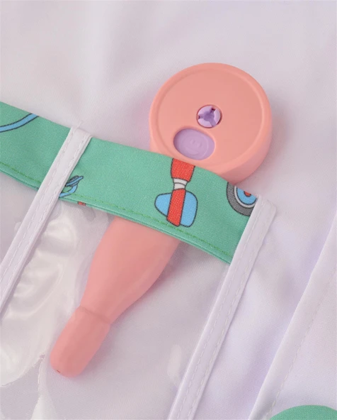 Pembe Doktor Seti ve Çocuk Kostümü - Resim 5