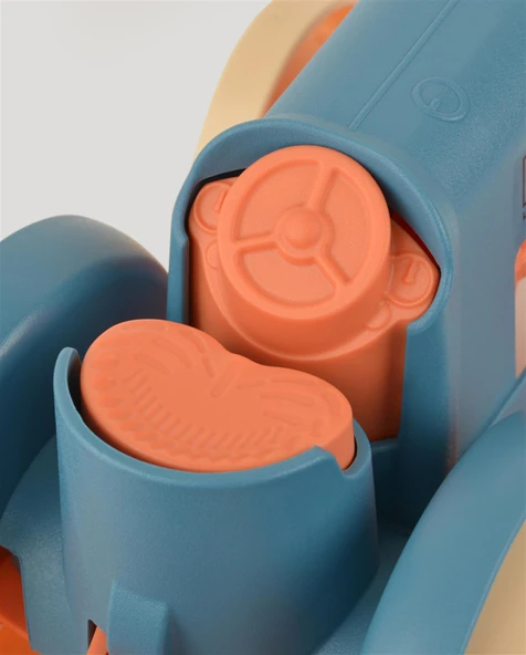 Oyuncak Açık Mavi Traktör - Resim 8