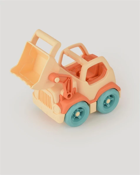 Oyuncak Bej Minik Kepçe - Resim 4